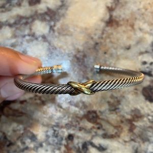 SOLD!!!! david yurman 4mm cable bracelet x